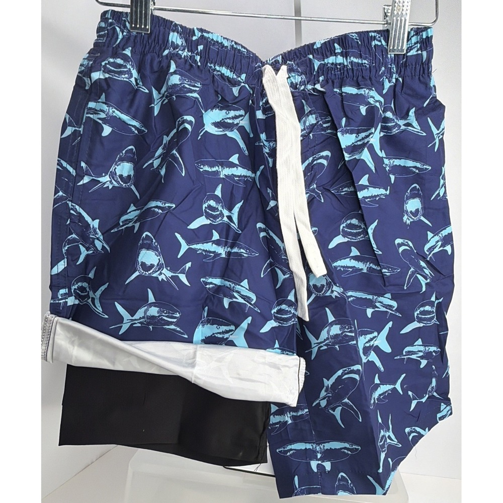Boys Swim Trunks with Compression Liner Big Boys Quick Dry  Size 14  NEW - Picture 4 of 9